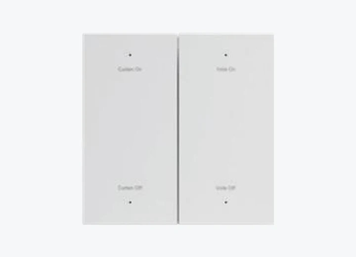 58 Series Zigbee curtain switch, supplier catalogue image