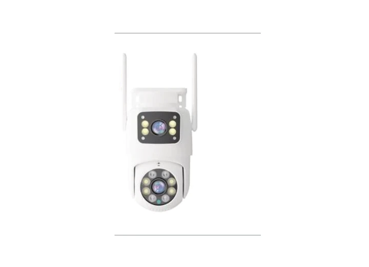 6MP dual-lens wired and Wi-Fi camera, supplier catalogue image