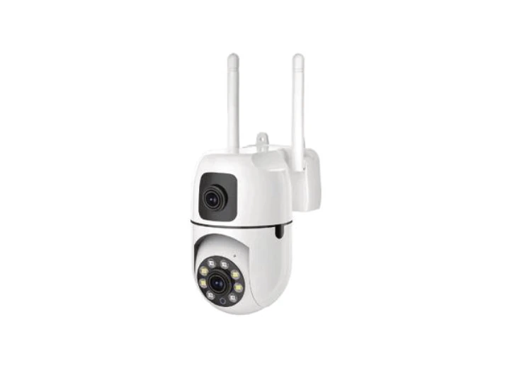 1080p dual-lens pan-and-tilt camera, supplier catalogue image