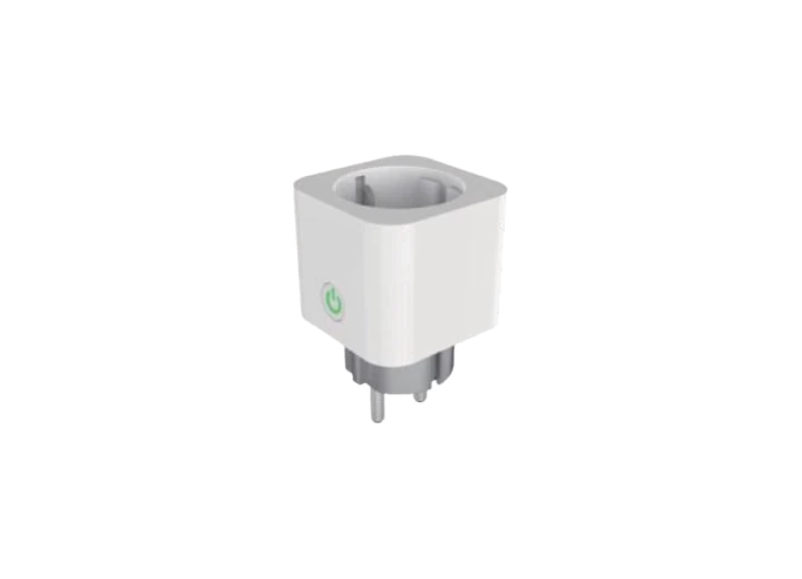 German smart plug with metering, supplier catalogue image