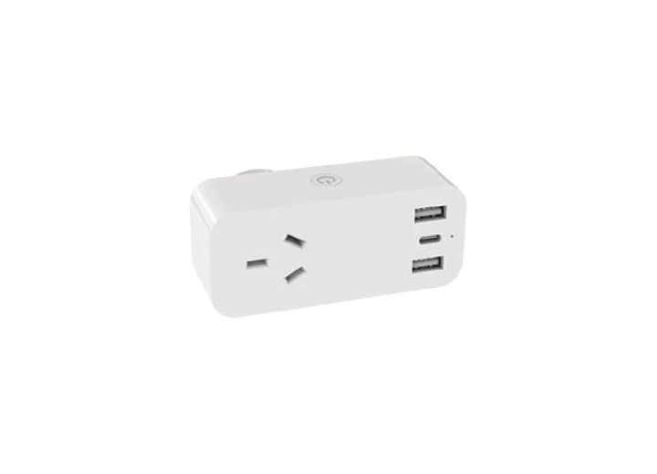 Metering Australian plug with PD fast charging, supplier catalogue image