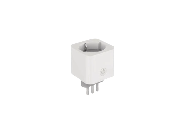 Italian smart plug with metering, supplier catalogue image