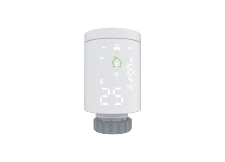 Smart thermostatic radiator valve, supplier catalogue image