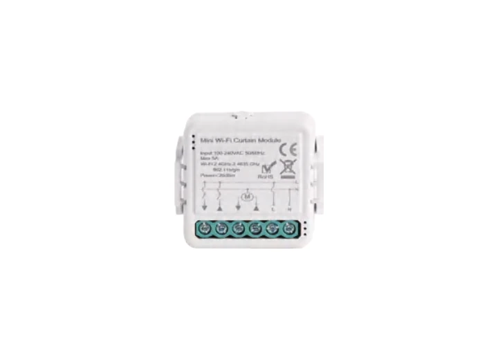 One-channel Wi-Fi blind and curtain module, supplier catalogue image