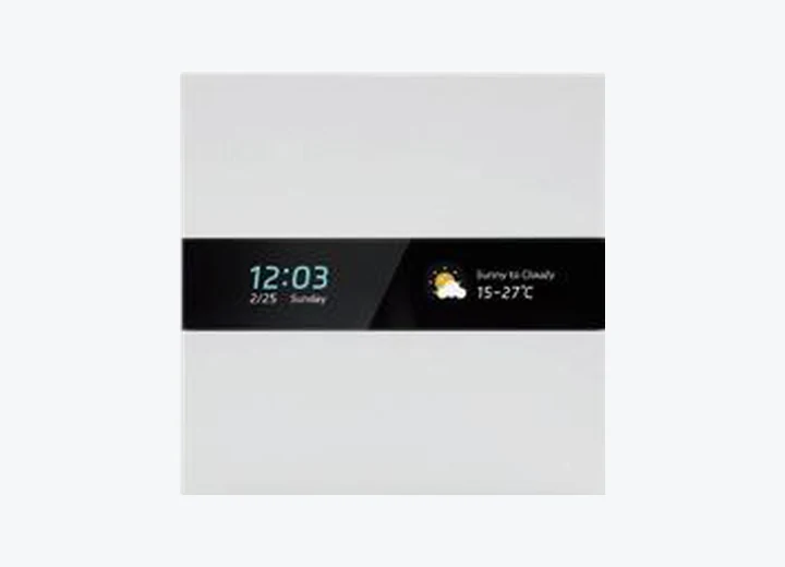 M1 4-gang display smart switch, supplier catalogue image