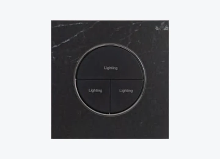 M2 3-gang smart light switch, supplier catalogue image