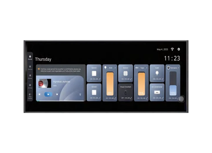 12.3-inch Tuya Zigbee audio and intercom control panel, supplier catalogue image